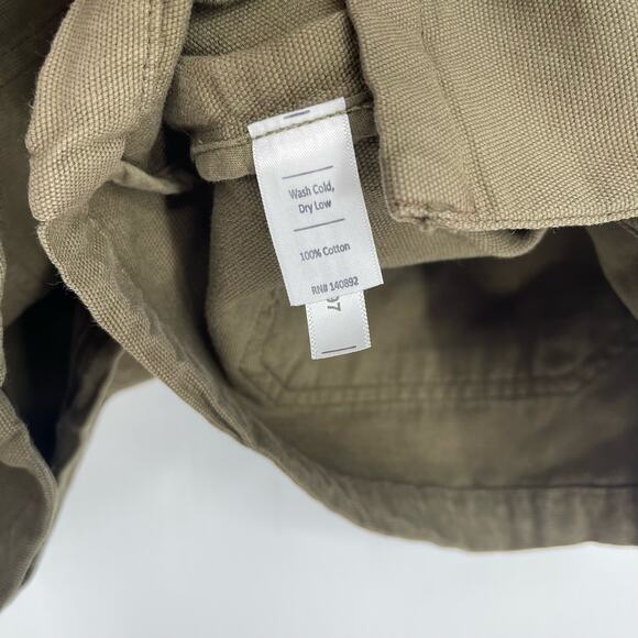 Marine Layer Gracey Chore Coat Olive Green XL Organic Cotton NWT - Picture 5 of 8